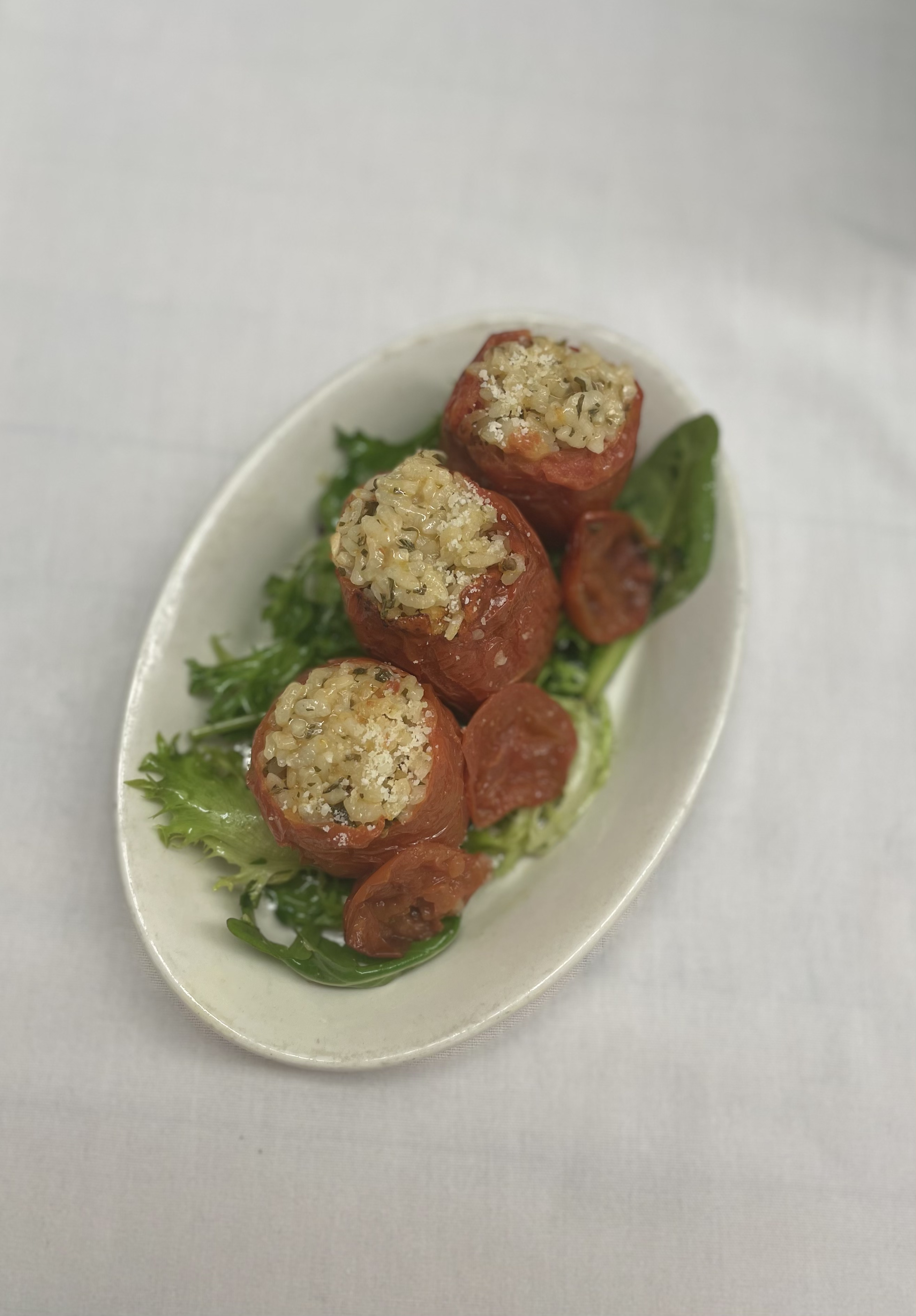 Stuffed Tomato with Fresh Herbs