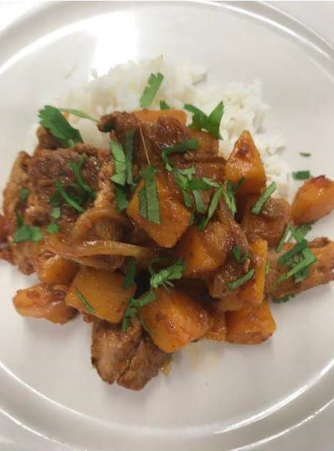 Thai Curry Pork with Butternut