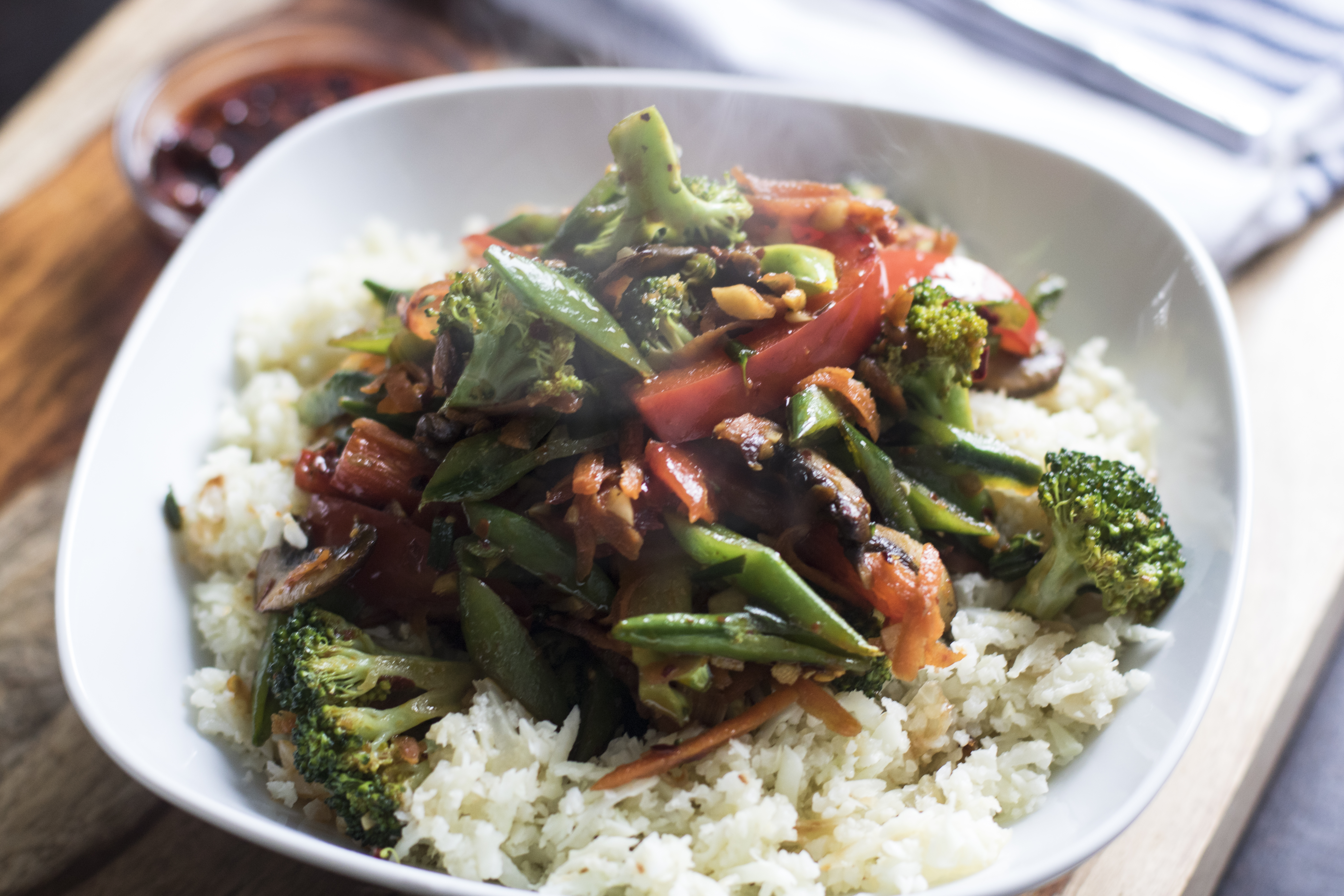 Cauliflower Rice Stir Fry